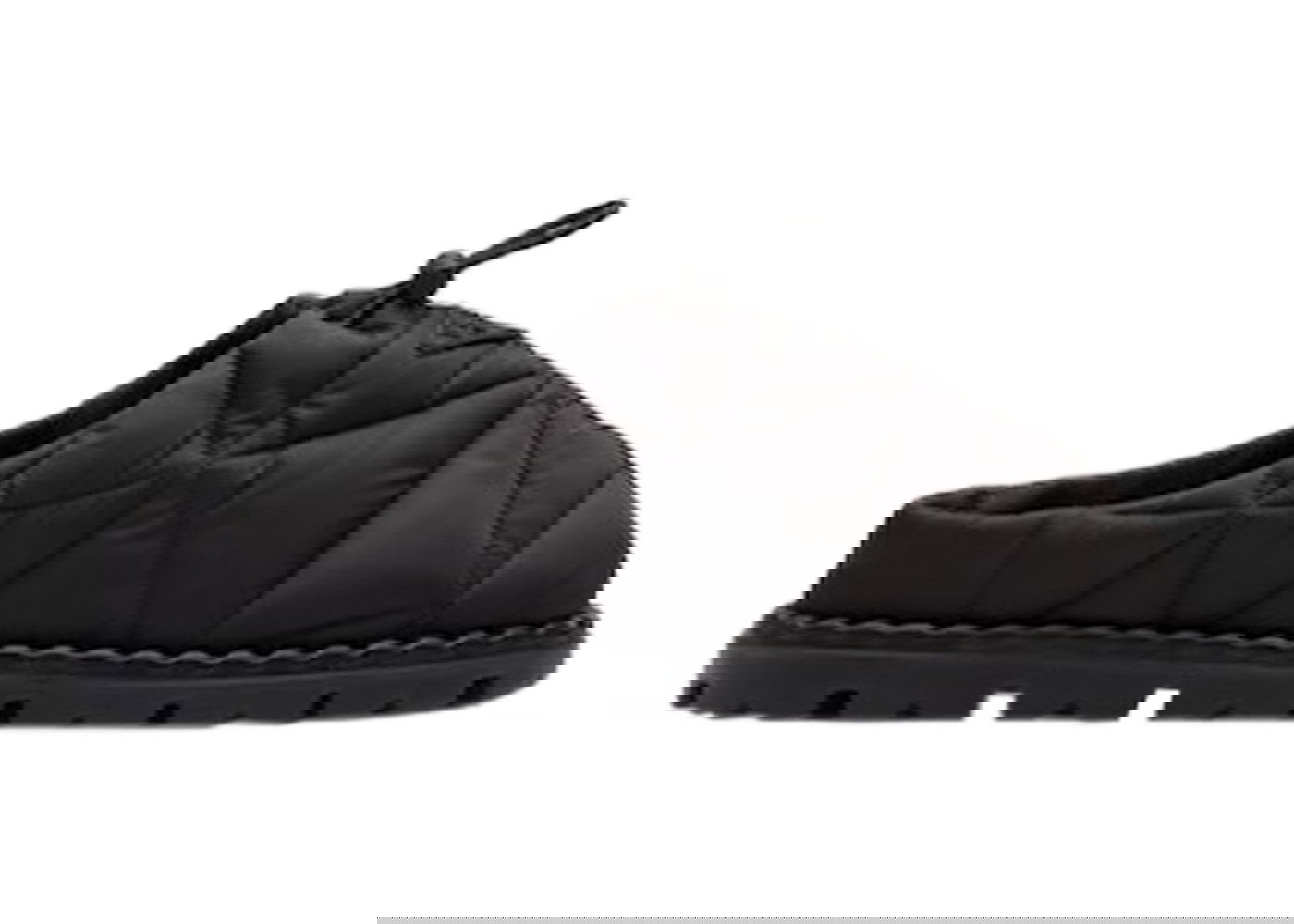 Tenisky a topánky Prada Quilted Slides Black Nylon Čierna | 2S2954_3LGO_F0002_F_G000, 0