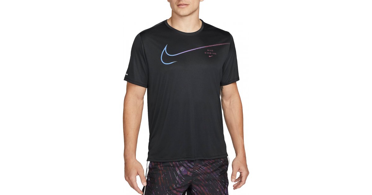 Tričko Nike Dri-FIT UV Run Division Miler T-Shirt Čierna | dm4811-010, 1
