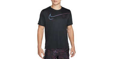 Tričko Nike Dri-FIT UV Run Division Miler T-Shirt Čierna | dm4811-010, 1