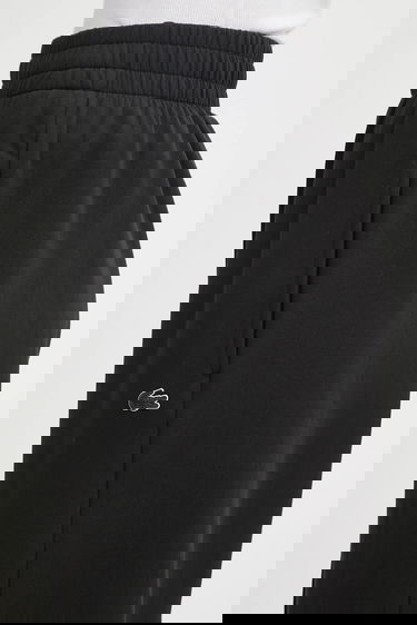 Tepláky Lacoste Wide Leg Track Pants with Elastic Waist Čierna | XF7374, 3