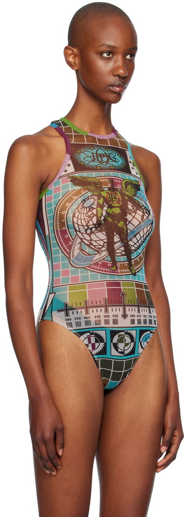 Body Jean Paul Gaultier Gaultier Printed Tank Bodysuit Rôznofarebný | 24/31-F-BD053-T569-5090, 3