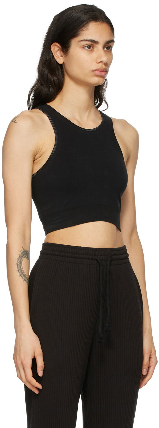 Crop Top Baserange Baserange Oleta Highneck Crop Top Čierna | SEOLHN, 1