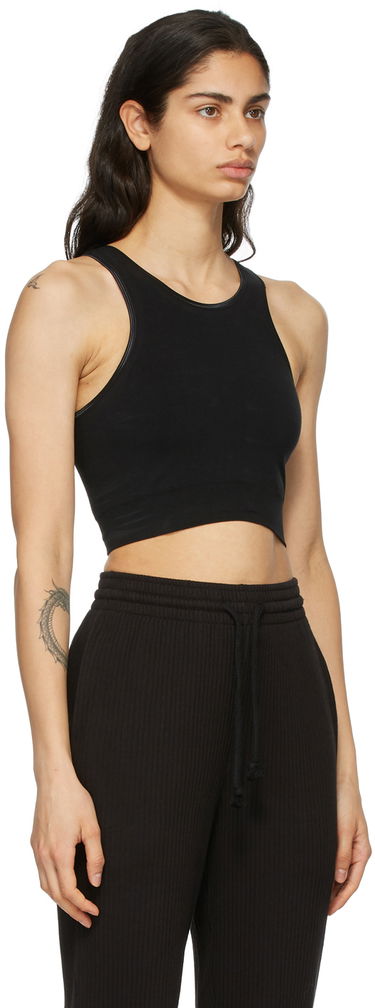 Crop Top Baserange Baserange Oleta Highneck Crop Top Čierna | SEOLHN, 1