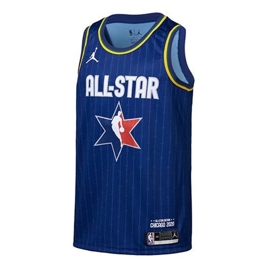 Dres Jordan Jordan NBA All-Star 2020 Chicago Fan Jersey Modrá | CJ1059-402, 0