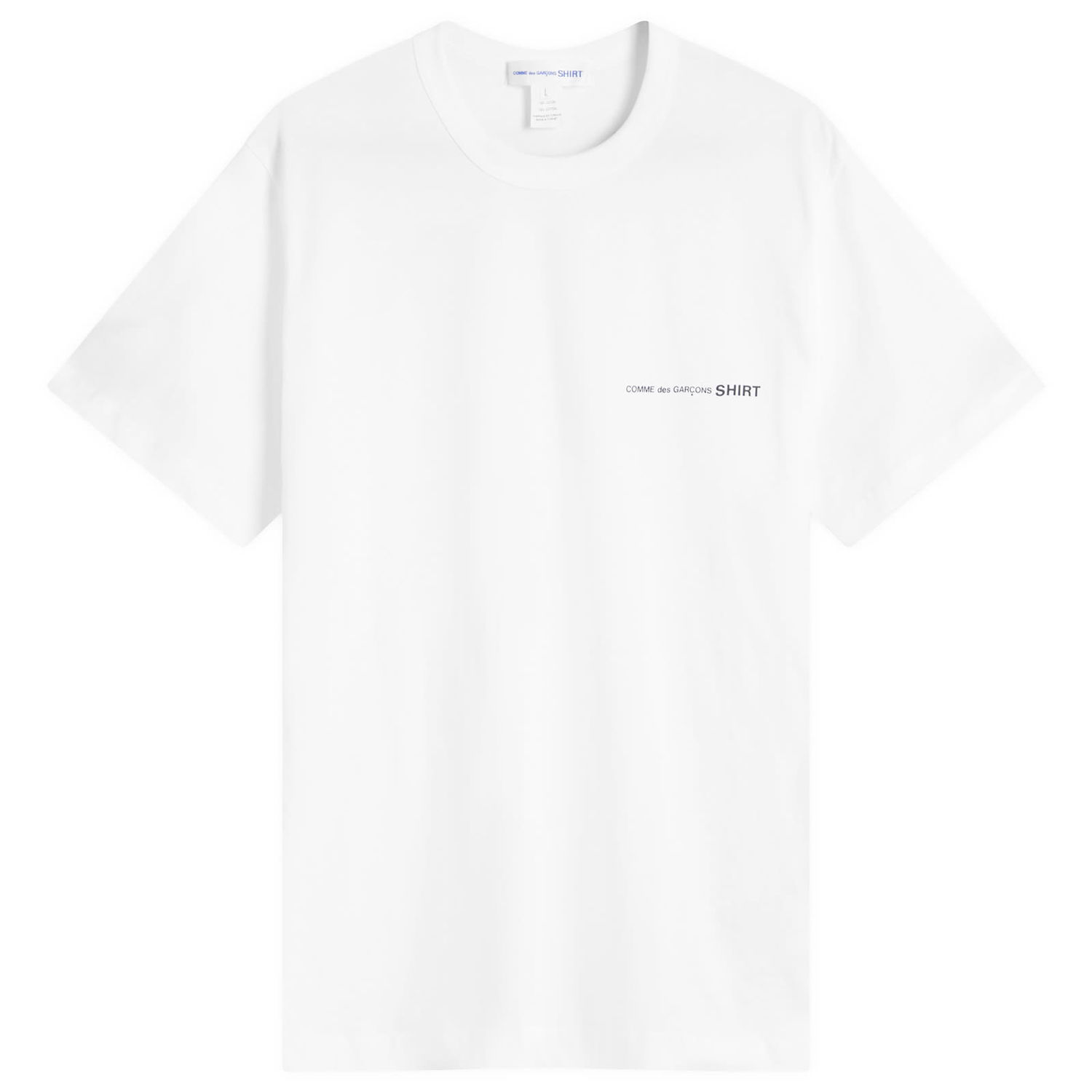 Tričko Comme des Garçons Comme des Garcons SHIRT Logo T-Shirt, Size Small Biela | FO-T026-051-3, 1