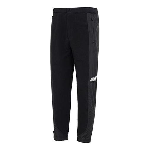 Nohavice Jordan Patchwork Knitted Sweatpants Čierna | DV7595-010
