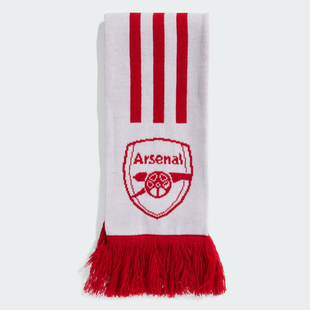 Šál adidas Performance Arsenal Home Knitted Soccer Scarf Biela | JY4601, 0
