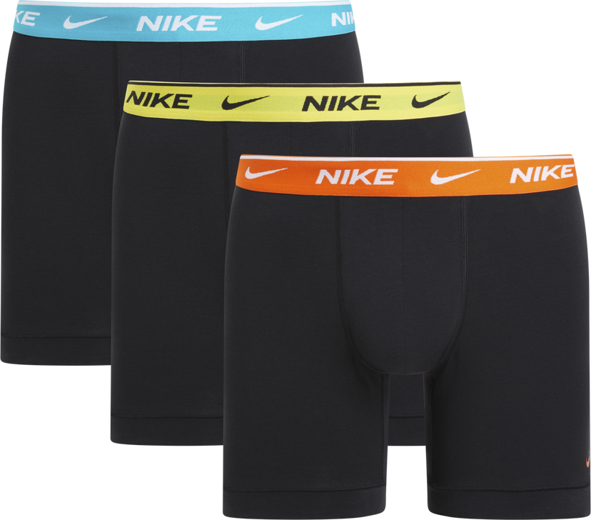 Boxerky Nike Boxer Brief 3-Pack Everyday Cotton Stretch Čierna | 0000KE1007-5YG