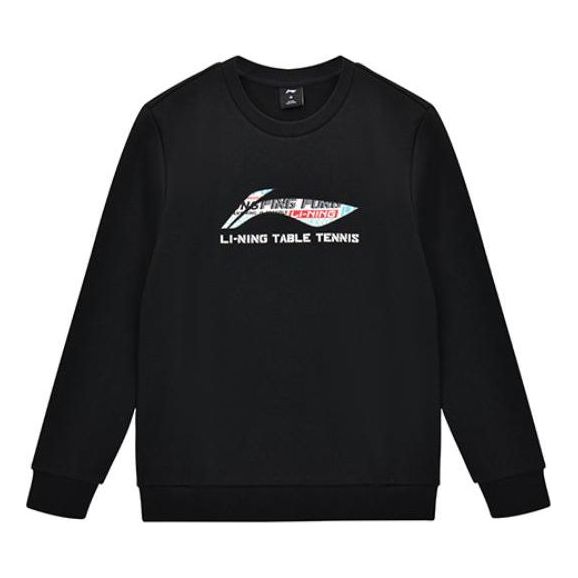 Sveter Li-Ning Graphic Table Tennis Sweatshirt Čierna | AWDT281-2
