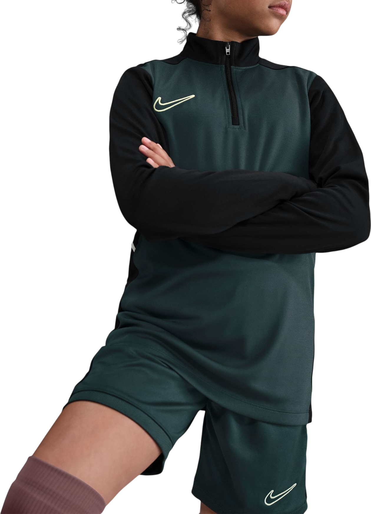 Mikina Nike Dri-FIT Academy 25 Long-Sleeve Drill Top Zelené | hj3721-390, 0
