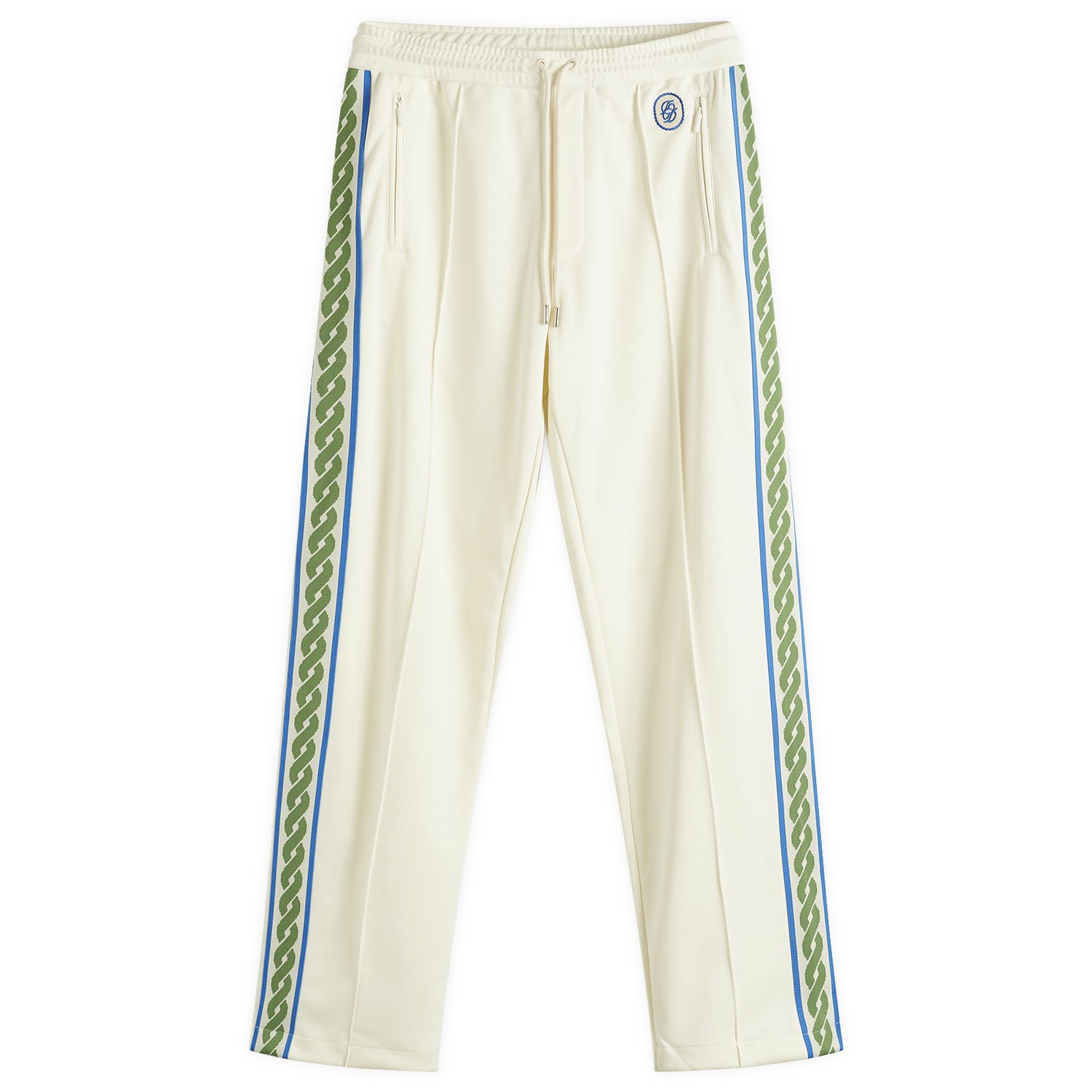 Tepláky Drôle de Monsieur Drole de Monsieur Cotton Track Pants, Size Large Biela | G-SP007-PL135-OW, 0