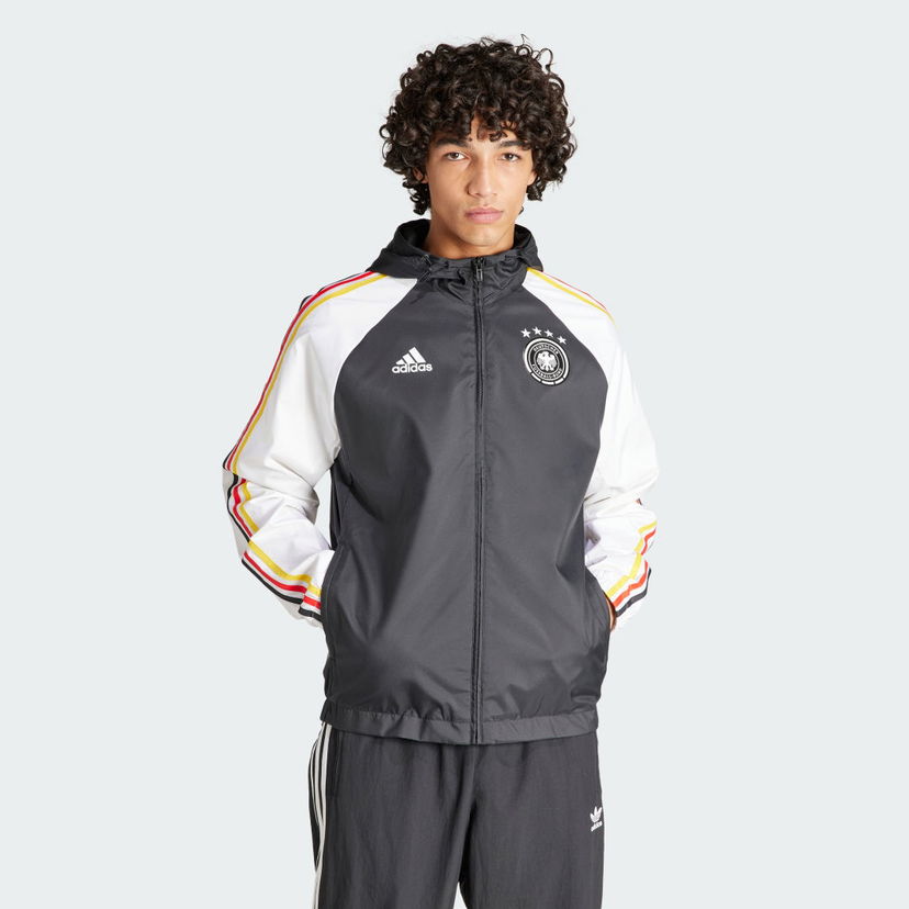 Vetrovka adidas Performance Germany DNA Čierna | KNY03