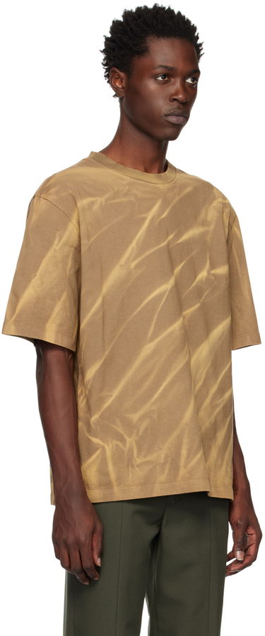 Tričko Dion Lee Crinkled Sunfade T-Shirt Béžová | C3092R23, 1