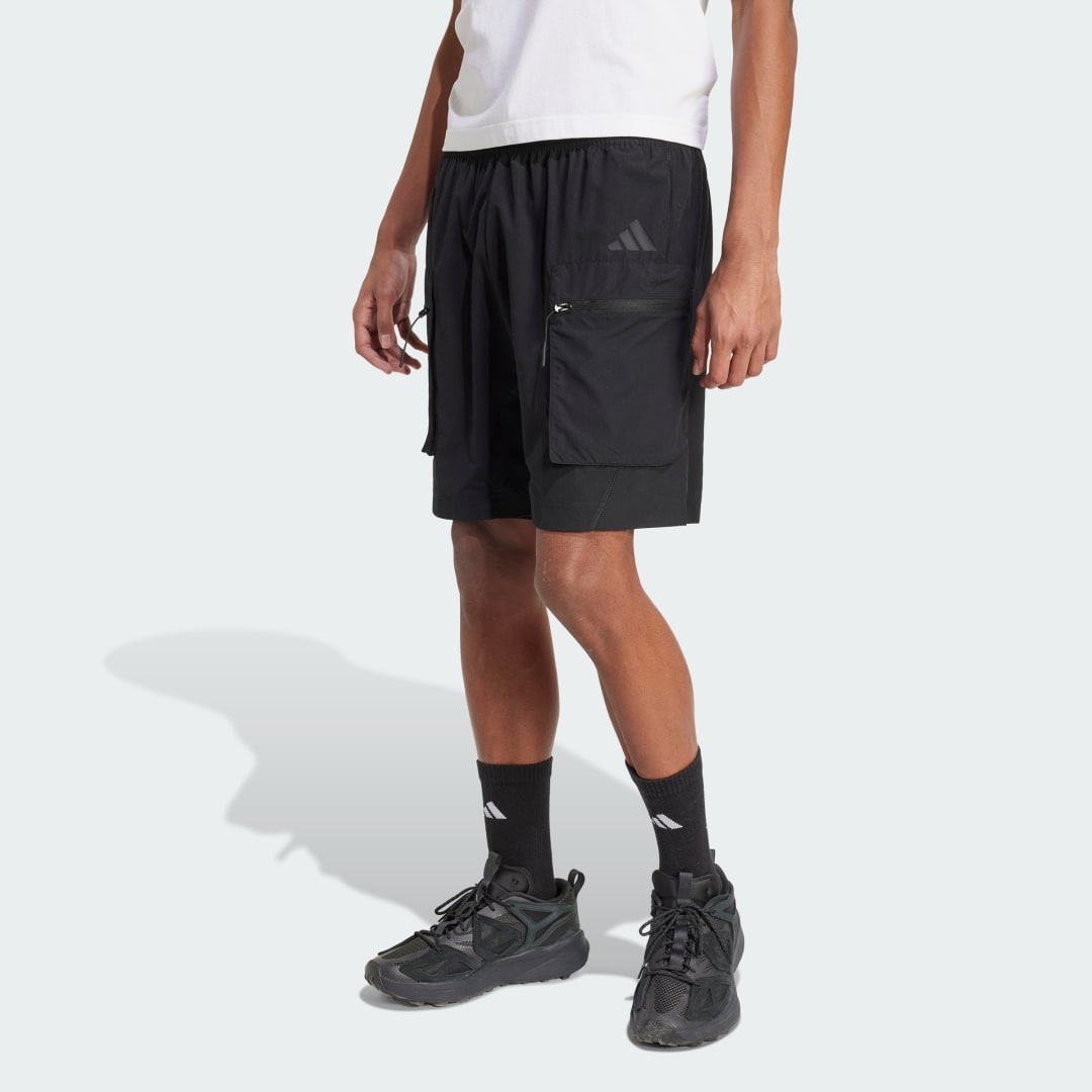 Šortky adidas Performance City Escape Woven Shorts Čierna | JF3317, 0