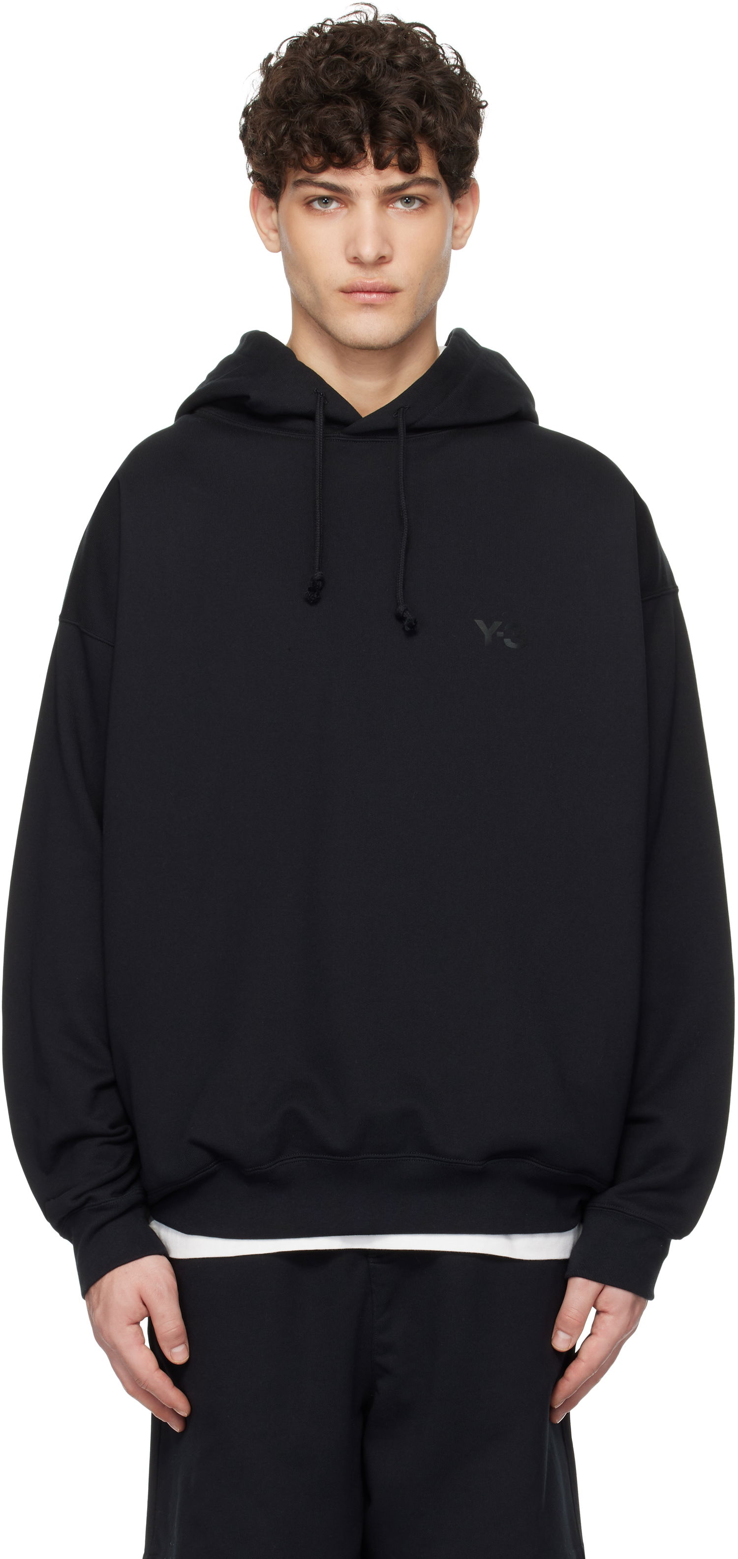Mikina Y-3 Y-3 French Terry Hoodie Čierna | JN4933, 0