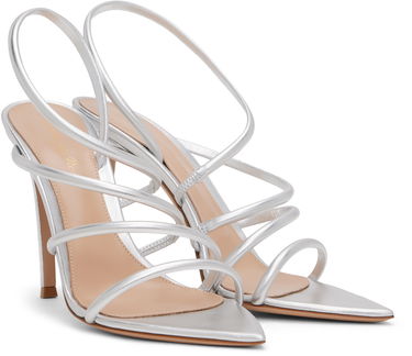 Tenisky a topánky Gianvito Rossi Ettie Heeled Sandals Metalická | G32441-15RIC-NPS, 3