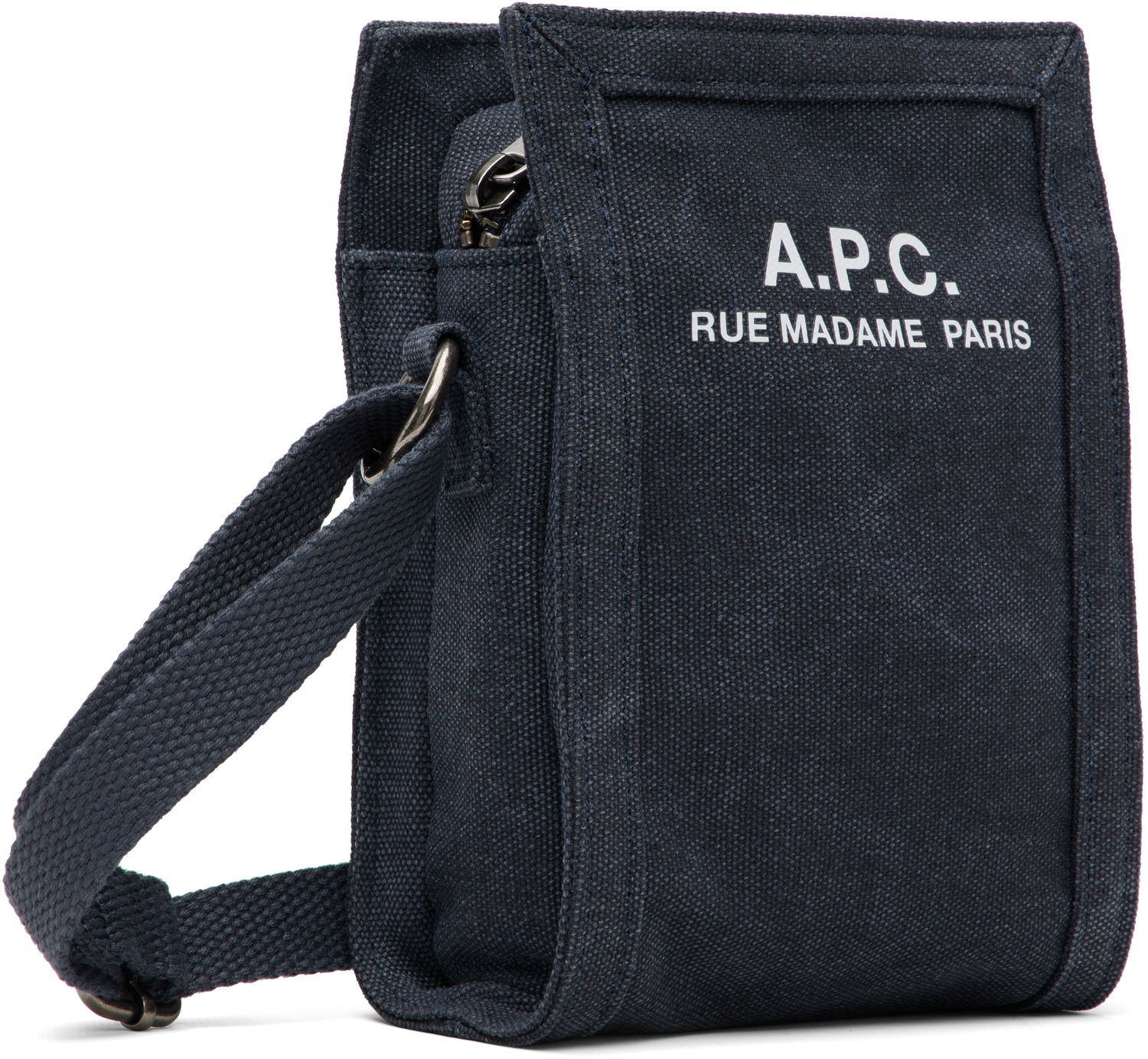 Batohy a tašky A.P.C. A.P.C. Recuperation Crossbody Phone Pouch Navy | COHGV-H61931, 1