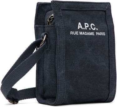 Batohy a tašky A.P.C. A.P.C. Recuperation Crossbody Phone Pouch Navy | COHGV-H61931, 1