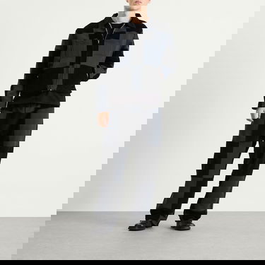 Tepláky LES TIEN Patchwork Corduroy Relaxed Fit Pants with Drawstring Waist Rôznofarebný | PW-3129-FBPTWK, 4