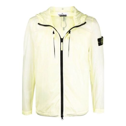 Vetrovka Stone Island Packable Hooded Field Jacket Žltá | 741543034-V0031