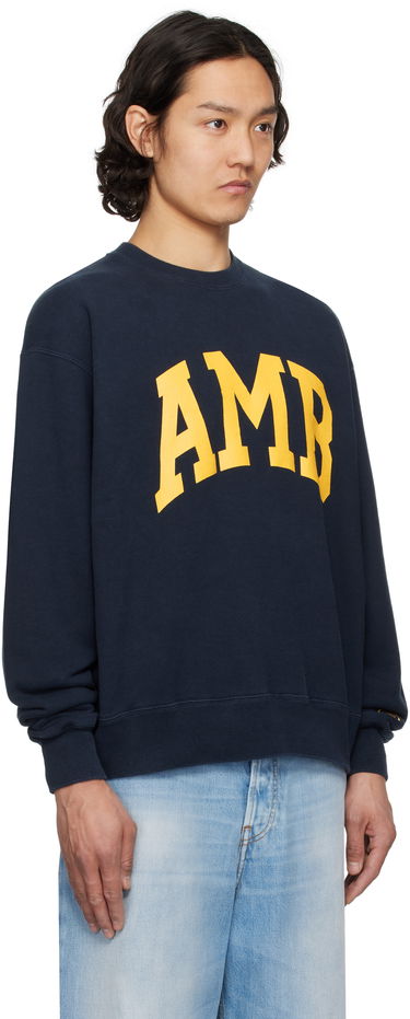 Mikina Ambush AMBUSH 'AMB' Graphic Sweatshirt Navy | 12115332, 1