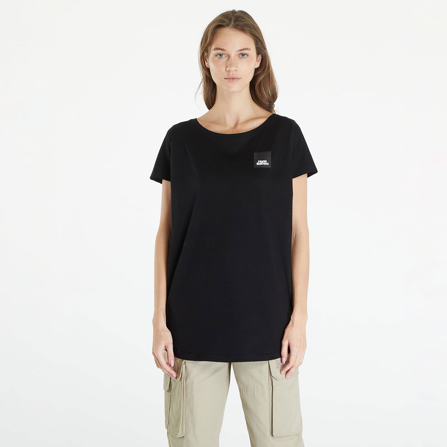 Tričko Horsefeathers Lusha Top Black Čierna | SW910A, 0