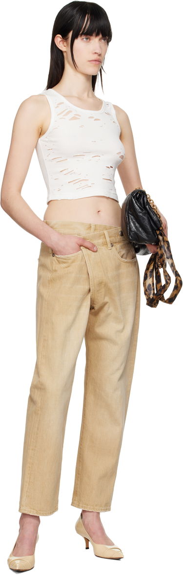 Džínsy R13 R13 Crossover Jeans Béžová | R13W2048-D235A, 3
