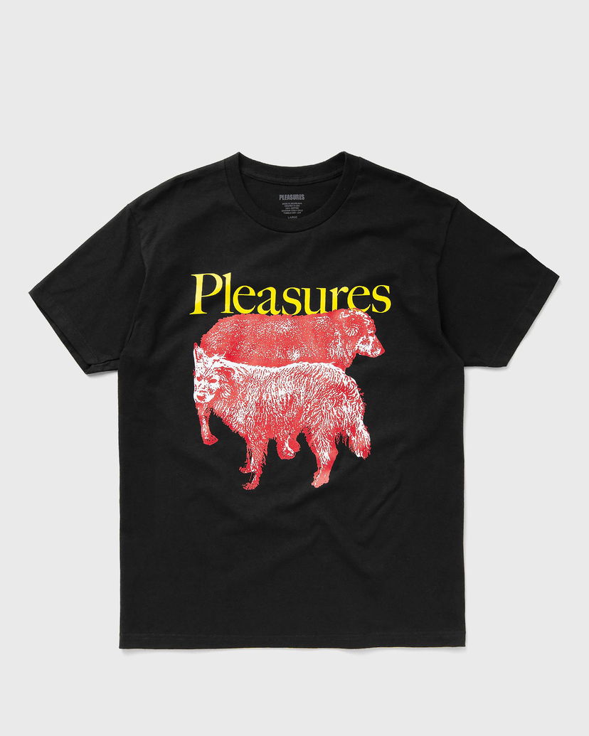 Tričko Pleasures WET DOGS T-SHIRT Čierna | P24SP048-BLACK