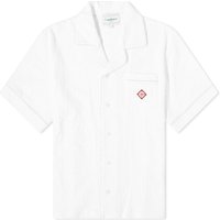 Košeľa Casablanca Monogram Towelling Shirt Biela | MPS24-SH-085-01, 1