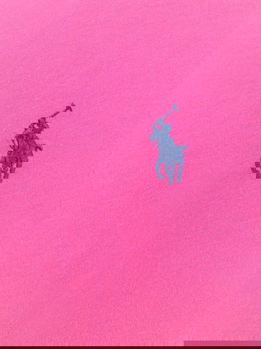 Tričko Polo by Ralph Lauren Classic Fit Crewneck T-Shirt Ružová | 211898698031, 2