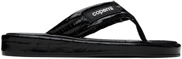 Tenisky a topánky Coperni Embossed Logo Thong Platform Sandals Čierna | COPSH37838, 0
