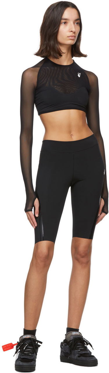 Šortky Off-White Off-White Athleisure Cycling Shorts Čierna | OWVH011E20JER0011001, 3