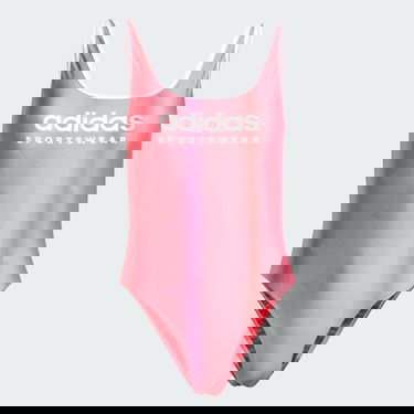 Plavky adidas Performance U-Back One Piece Swimsuit Ružová | JG8482, 4