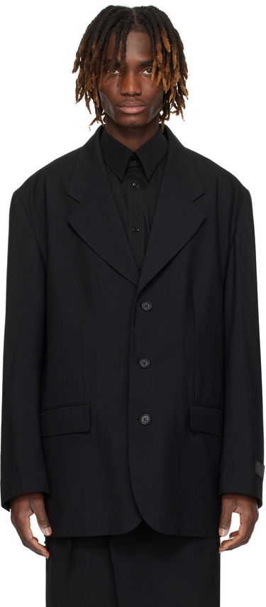 Kabáty Maison Margiela MM6 Maison Margiela Virgin Wool Blazer Čierna | SH0BN0011 M35080, 0