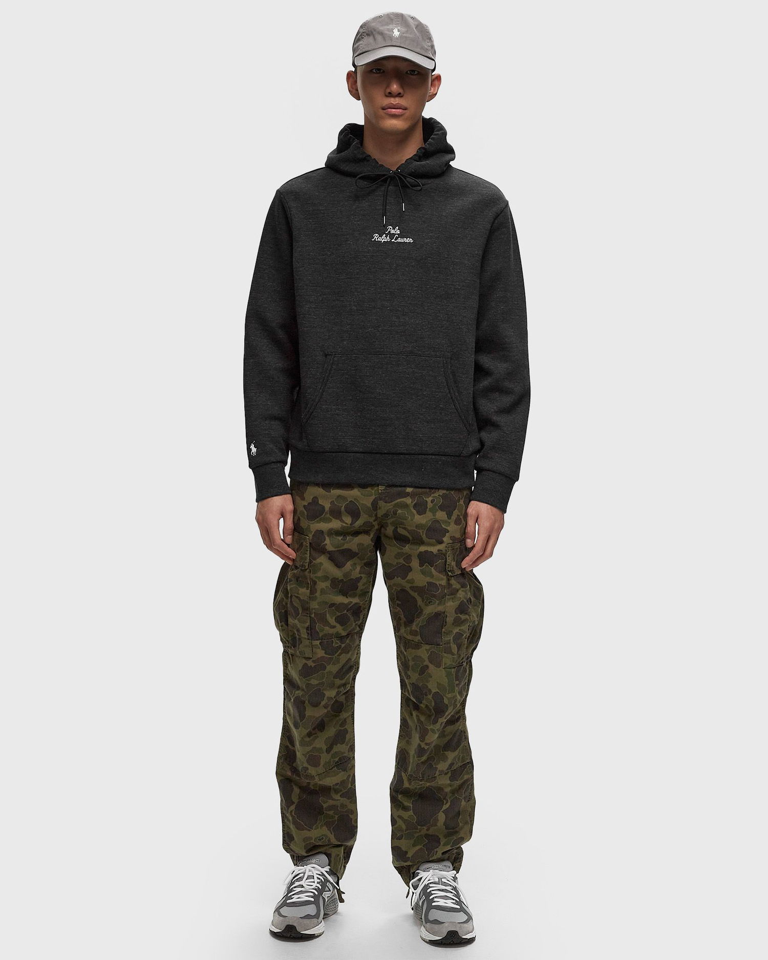 Mikina Polo by Ralph Lauren Script Logo Fleece Hoodie Čierna | 710936586022, 1