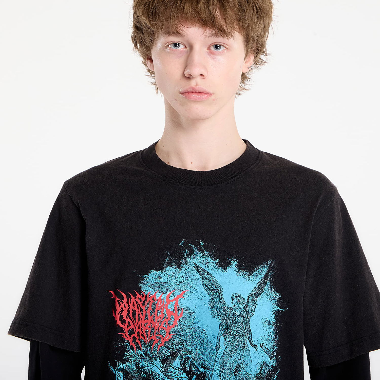 Tričko Wasted Paris Wasted Paris Legion T Age Layered Graphic T-Shirt Čierna | WP_000336, 1