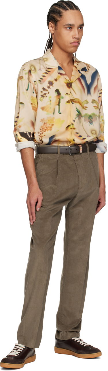 Košeľa Paul Smith Paul Smith Lumiere Print Shirt Béžová | M1R-387Z-P02576-60, 4