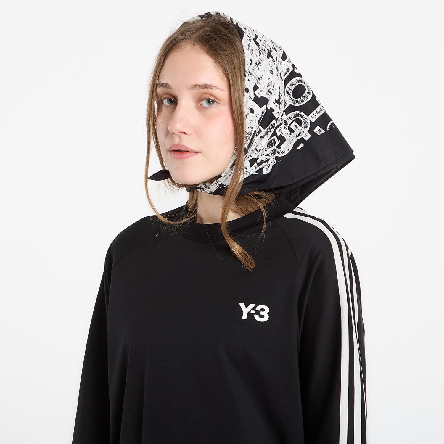 Šál Y-3 Y-3 Graphic Bandana Čierna | KD0201, 0