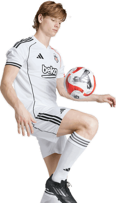 Dres adidas Performance Beşiktaş JK 25/26 Home Jersey Biela | JD1418, 4