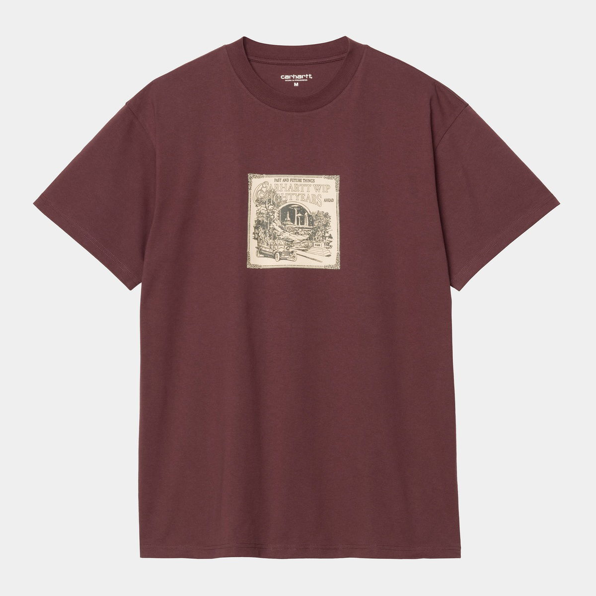 Tričko Carhartt WIP Carhartt WIP Lightyears Ahead Graphic T-Shirt Vínová | I035441_36, 0