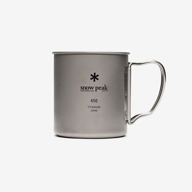 Home decor Snow Peak Titanium Single Cup 450 Metalická | MG-143, 0