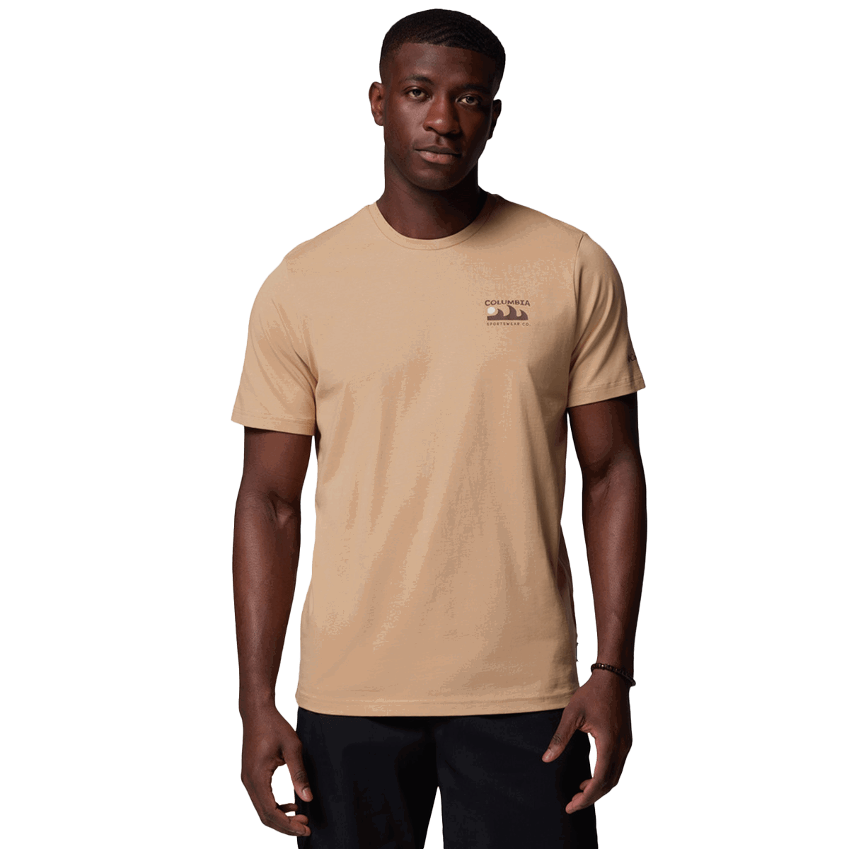 Tričko Columbia Explorers Canyon Back Short Sleeve T-Shirt Béžová | 2036451263, 0