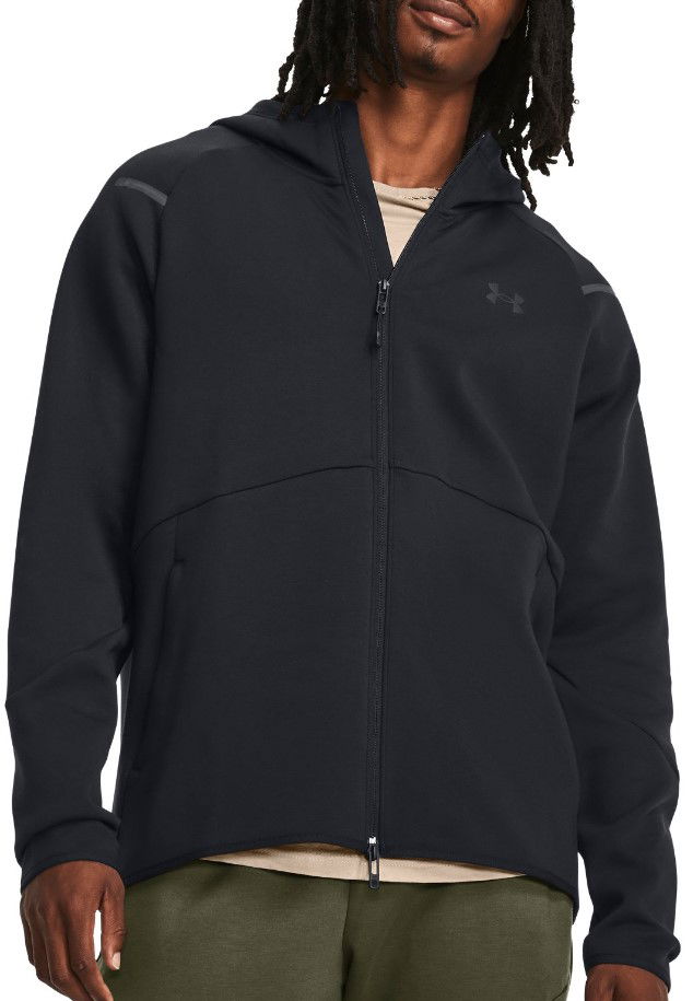 Mikina Under Armour Unstoppable Flc FZ Čierna | 1379806-001, 0