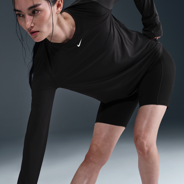 Tričko Nike Nike One Classic Dri-FIT Long Sleeve T-Shirt Čierna | IB9403-010, 4