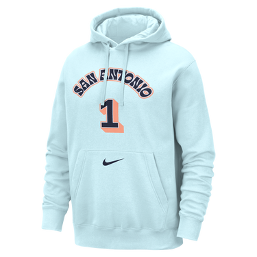 Mikina Nike San Antonio Spurs City Edition Dri-FIT Hoodie Modrá | HQ3778-476, 0