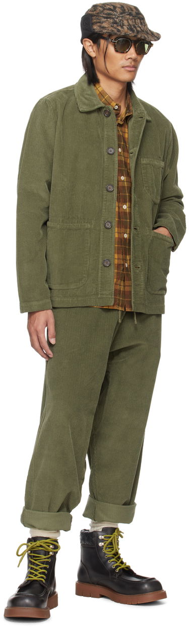 Košeľa Universal Works Universal Works Square Pocket Shirt Žltá | P2954, 3