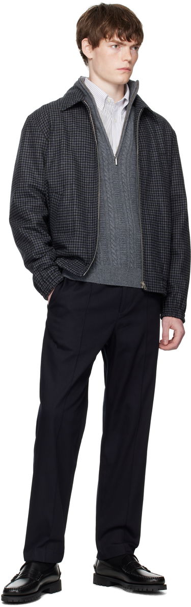 Nohavice A.P.C. A.P.C. Joaquin Dress Pants Navy | COFCO-H08454, 3
