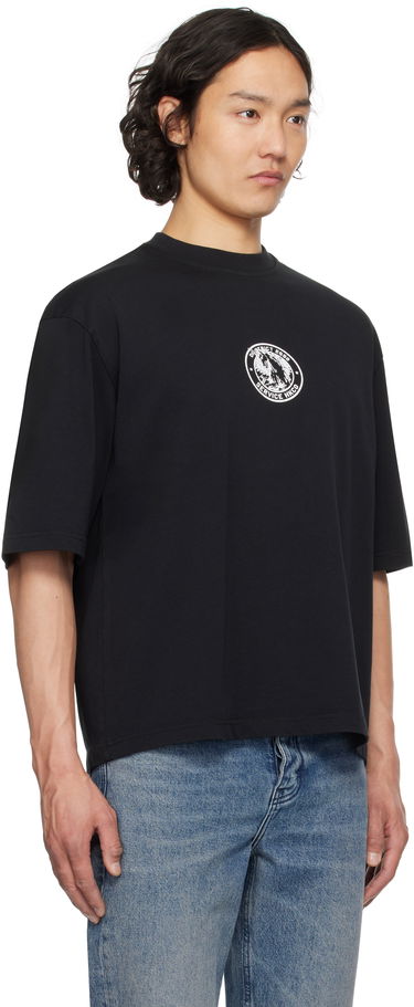 Tričko Han Kjøbenhavn Han Kjobenhavn 'Officer' Print Oversized T-Shirt Biela | M-134365, 4