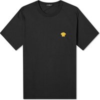 Men's Embroidered Medusa Tee Black