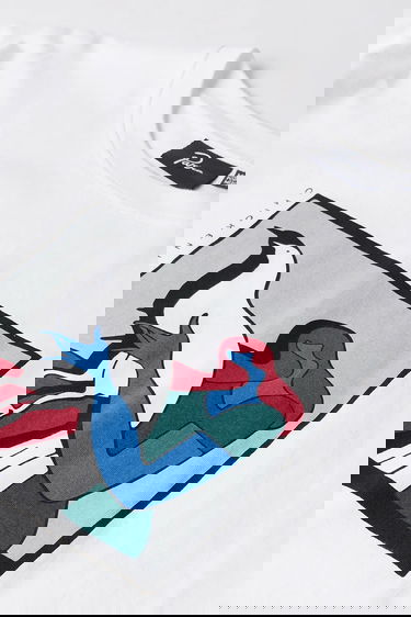 Tričko By Parra Parra Chicken Heads Graphic T-Shirt Biela | 53301, 2